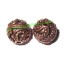 Picture of Copper Metal Beads, size: 12.5x12.5mm, weight: 3.69 grams.