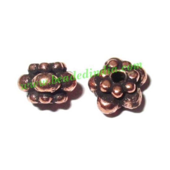 Picture of Copper Metal Beads, size: 5x8mm, weight: 0.94 grams.