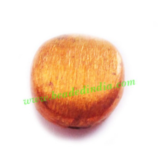 Picture of Copper Brushed Beads, size: 16x14x7mm, weight: 2.3 grams.