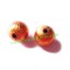 Picture of Copper Brushed Beads, size: 8mm, weight: 0.79 grams.