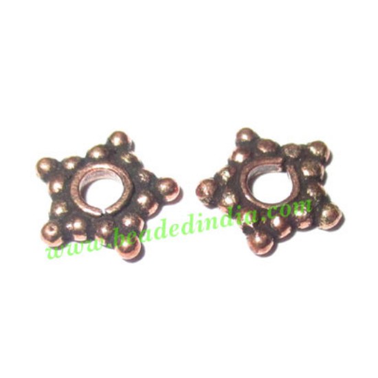 Picture of Copper Metal Spacers, size: 1.5x9mm, weight: 0.34 grams.