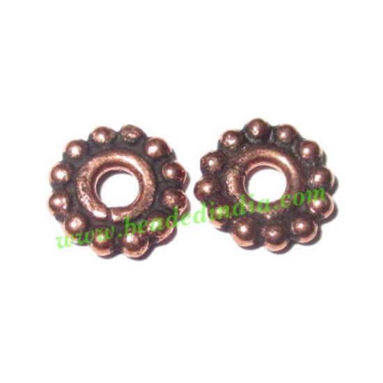 Picture of Copper Metal Spacers, size: 1.5x8mm, weight: 0.45 grams.
