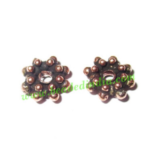 Picture of Copper Metal Spacers, size: 3x8mm, weight: 0.61 grams.