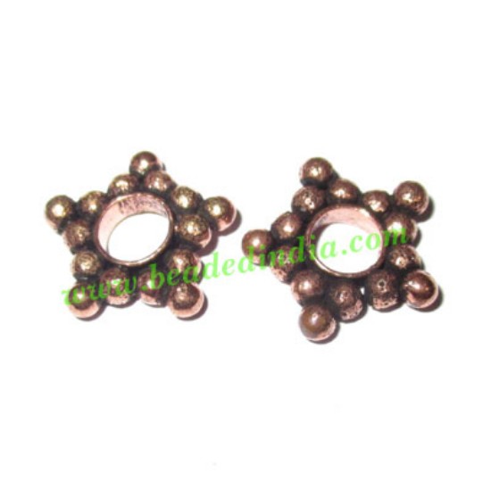 Picture of Copper Metal Spacers, size: 3x15mm, weight: 1.92 grams.