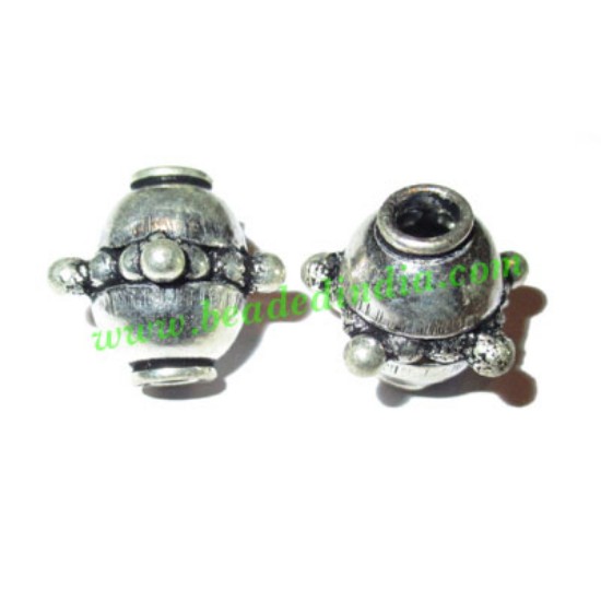 Picture of Sterling Silver .925 Fancy Beads, size: 15x15mm, weight: 3.55 grams.