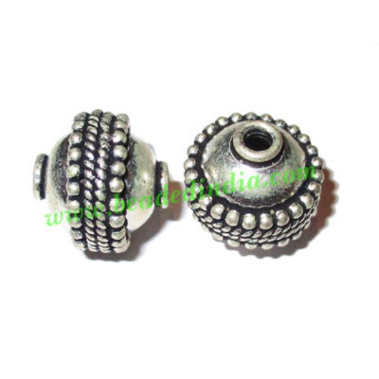Picture of Sterling Silver .925 Fancy Beads, size: 14x15mm, weight: 4.44 grams.