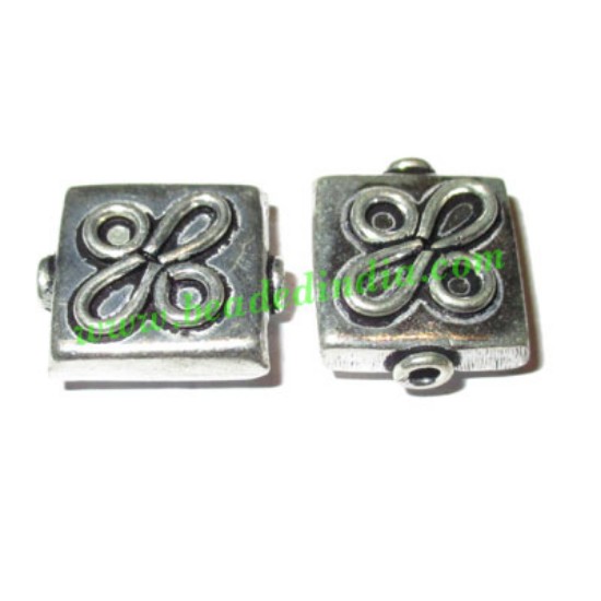 Picture of Sterling Silver .925 Fancy Beads, size: 16.5x14x6.5mm, weight: 2.82 grams.