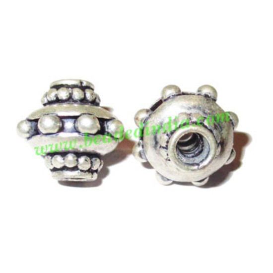 Picture of Sterling Silver .925 Fancy Beads, size: 14x13mm, weight: 4.04 grams.