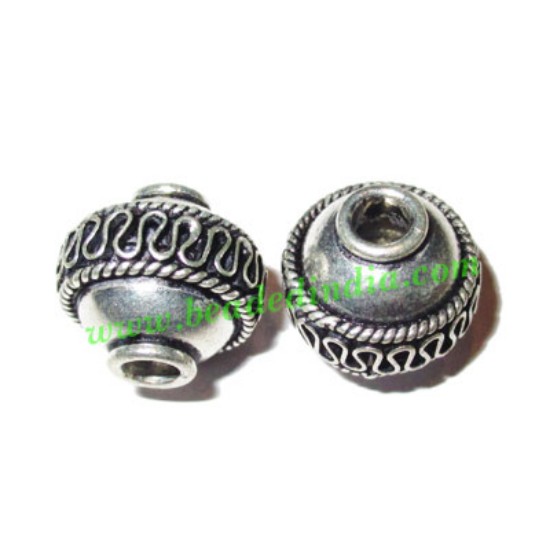 Picture of Sterling Silver .925 Fancy Beads, size: 15x14mm, weight: 3.1 grams.