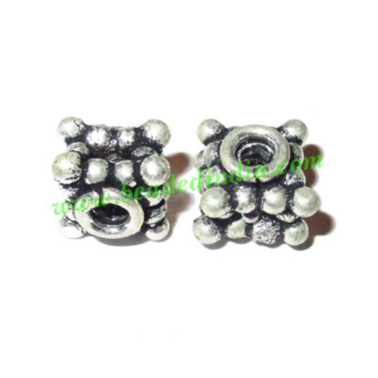 Picture of Sterling Silver .925 Fancy Beads, size: 8x9mm, weight: 2.4 grams.