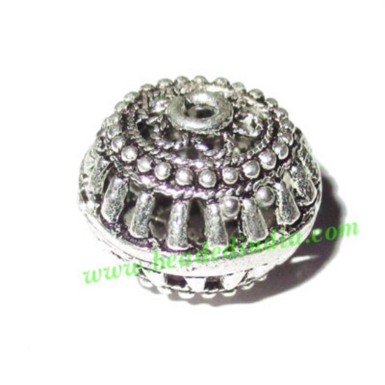 Picture of Sterling Silver .925 Fancy Beads, size: 12x15mm, weight: 2.73 grams.