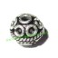 Picture of Sterling Silver .925 Fancy Beads, size: 7.5x8mm, weight: 0.79 grams.