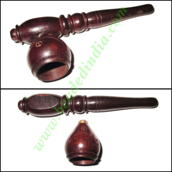 Picture of Handmade rosewood smoking pipe, size : 4 inch pipe