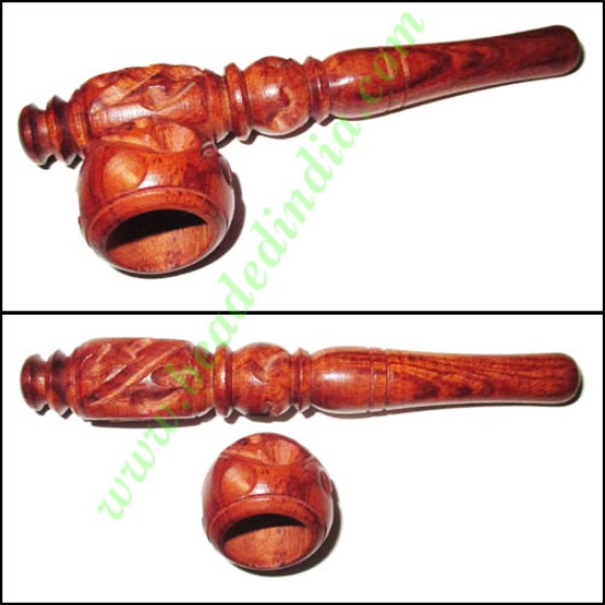 Picture of Handmade rosewood smoking pipe, size : 4 inch pipe