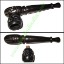 Picture of Handmade real ebony wood smoking pipe, size : 4 inch pipe