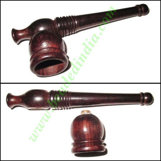 Picture of Handmade rosewood smoking pipe, size : 4 inch pipe