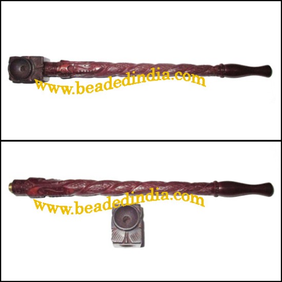 Picture of Handmade rosewood smoking pipe, size : 7 Inch