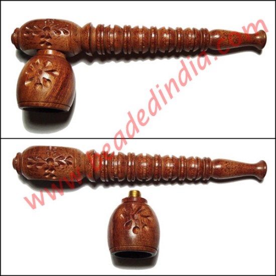 Picture of Handmade rosewood smoking pipe, size : 5 inch