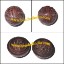 Picture of Handmade wooden smoking herb four layer grinder, size : 30mm