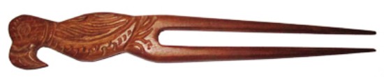 Picture of Handmade rosewood hairsticks, size : 8 inch