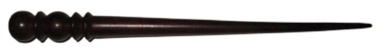 Picture of Handmade rosewood hairsticks, size : 7 inch