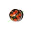 Picture of Wooden Painted Beads, Fancy Design Hand-painted beads, size 20mm, weight approx 2.95 grams