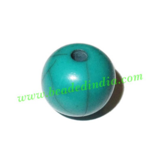Picture of Resin Fancy Beads, Size : 11mm, weight 0.79 grams, pack of 100 Pcs.