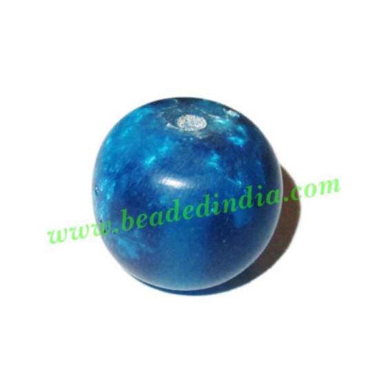 Picture of Resin Fancy Beads, Size : 14x16mm, weight 2.71 grams, pack of 100 Pcs.