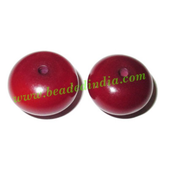 Picture of Resin Plain Beads, Size : 11x17mm, weight 2.46 grams, pack of 500 grams.