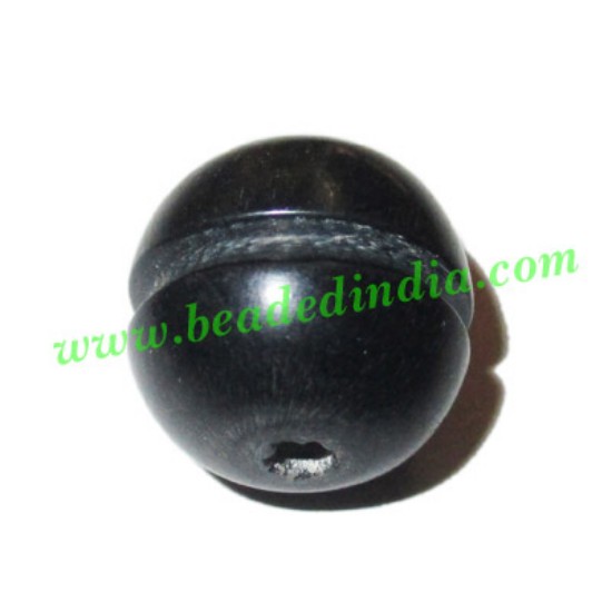 Picture of Horn Beads, size : 16x17mm, weight 3.44 grams, pack of 50 pcs.