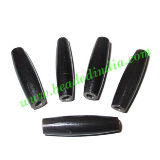 Picture of Horn Hairpipes Black, size 2.0 inch, weight 2.5 grams, pack of 100 pcs.