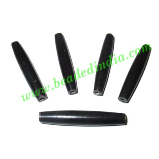 Picture of Horn Hairpipes Black, size 2.5 inch, weight 5 grams, pack of 100 pcs.