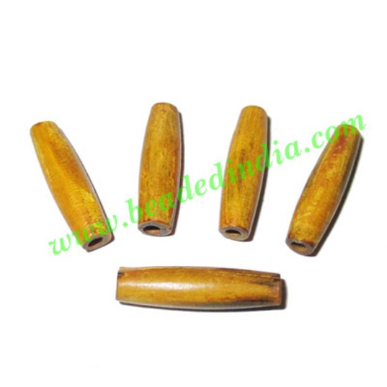 Picture of Horn Hairpipes Natural Color, size 2.0 inch, weight 2.5 grams, pack of 100 pcs.