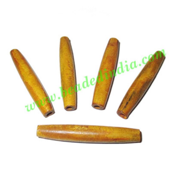 Picture of Horn Hairpipes Natural Color, size 2.5 inch, weight 5 grams, pack of 100 pcs.