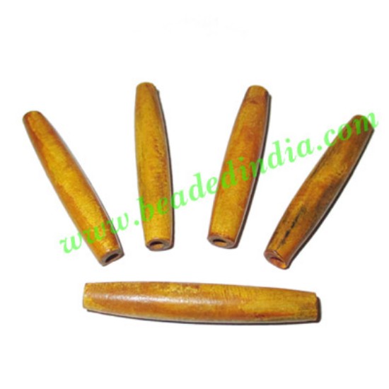 Picture of Horn Hairpipes Natural Color, size 3.0 inch, weight 9 grams, pack of 100 pcs.