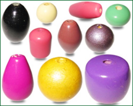 Picture for category painted-dyed wood beads