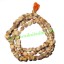 Picture of Tulsi beads mala, holy basil, auspicious wood beads-seeds string (mala of 108+1 beads), size: 7x9mm, pack of 1 string.