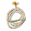 Picture of Tulsi beads mala, holy basil, auspicious wood beads-seeds string (mala of 108+1 beads), size: 6mm semi fine, pack of 1 string.