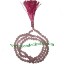 Picture of Rose Quartz 5mm round prayer beads mala of 108 beads