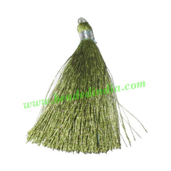 Picture of Silk Tassels 2 inch long, pack of 500 pcs., used in mala, necklaces and bracelets