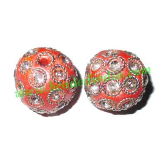 Picture of Kashmiri Beads (lakh beads, bollywood beads), size 20mm