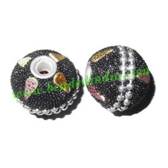 Picture of Kashmiri Beads (lakh beads, bollywood beads), size 20mm