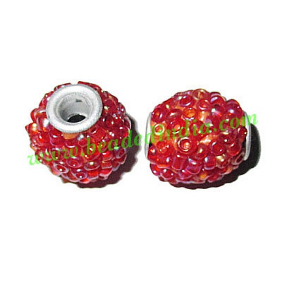 Picture of Kashmiri Beads (lakh beads, bollywood beads), size 15mm