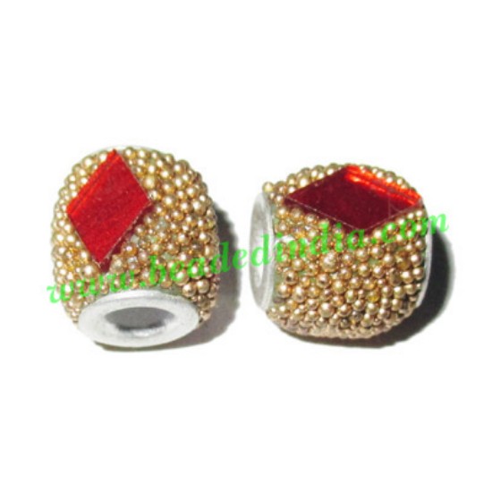 Picture of Kashmiri Beads (lakh beads, bollywood beads), size 11mm