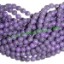 Picture of Sugilite 4mm round semi precious gemstone beads.