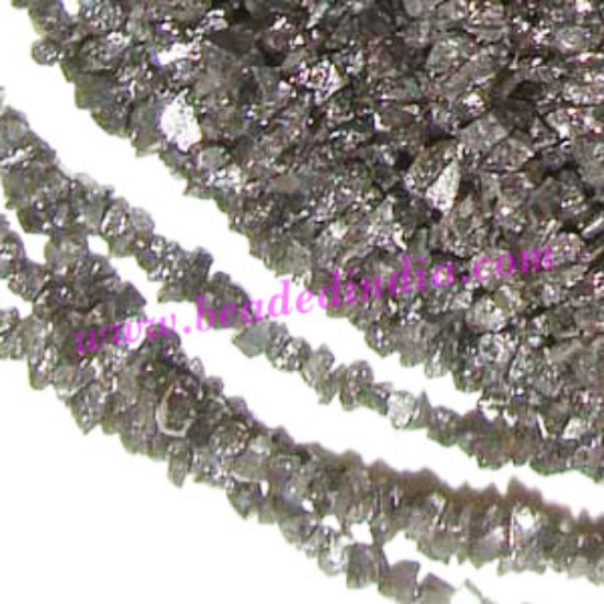 Picture of Black Diamond semi precious chips uncut