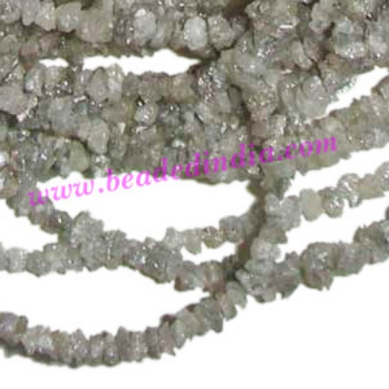 Picture of Gray Diamond semi precious chips uncut