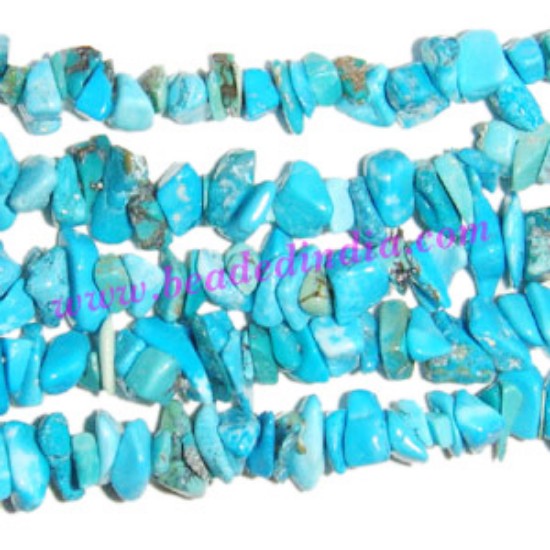 Picture of Turquoise Manmade semi precious chips uncut