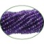 Picture of Fine Quality Amethyst Plain Button, size: 4mm to 5mm