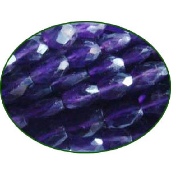 Picture of Fine Quality Amethyst Faceted Oval, size: 6x8mm to 8x10mm